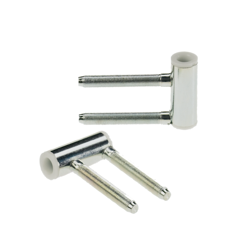 Griffwerk Rahmenteilpaar -paarweise verpackt Office -Holz -48,5mm in Edelstahl