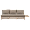 Vorschaubild Apple Bee Kissen-Set für Loungesofa TWIGGY 244, Olefin (100 % Polypropylen) Taupe - Abverkauf
