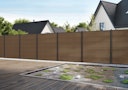 Vorschaubild T&J MAX XL WPC Steckzaunset 175 x 168 cm