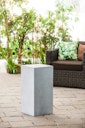 Vorschaubild Heissner Gartenbrunnen-Sockel "Tower", granite color, 39x39x68cm (016612-09)