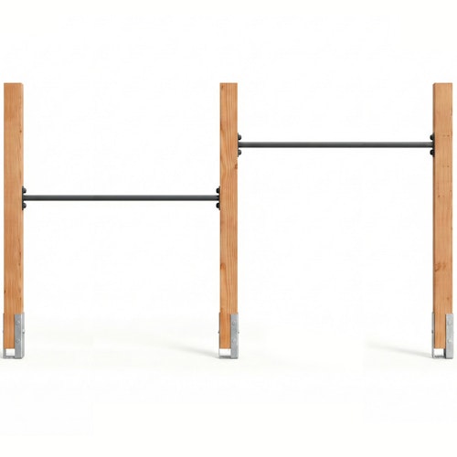 EXIT Linea Robust 110 Doppel-Holz-Reckstange