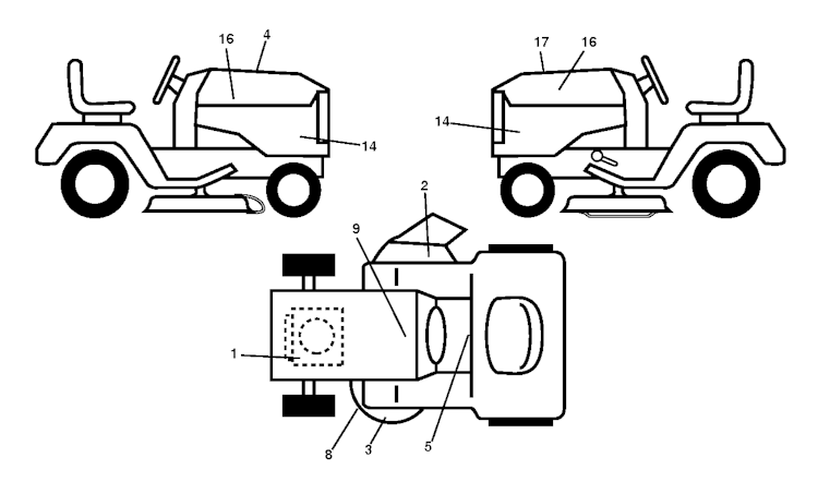 Husqvarna Gartentraktoren YT42CS, 96043022300, 2015-12