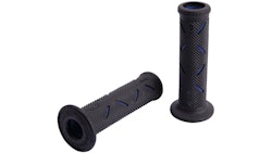 Progrip Griffgummi 717 Blau / Schwarz Offen Paar Ø22/25mm Länge 122mm