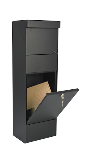 ALLUX Grundform Design Paket-Briefkasten 1100x345x280 mm