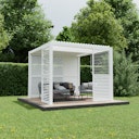 Vorschaubild Ximax Lamellenwand (verstellbar) für Lamellendach Pergola Shade