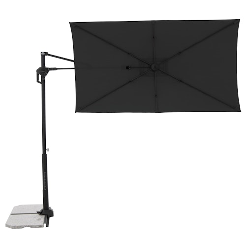 doppler Pendelschirm ACTIVE 240 x 135 Green Edition, Aluminium Anthrazit / 100 % Polyester 180 g/m²