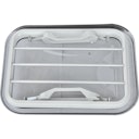 Vorschaubild Ausstellfenster, mit Schutzgitter, dunkel getönt