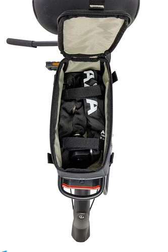 New Looxs Gepäckträgertasche Trunkbag Lock schwarz Befestigung mit Klettverschluss