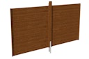 Vorschaubild Skan Holz Carport Rückwand - Profilschalung (Friesland-Serie)