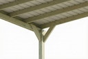 Vorschaubild Skan Holz Carport Friesland 320x708 cm mit Abstellraum Set B