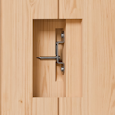 Vorschaubild Bertilo Sauna Model 2 Medium white - 58 mm