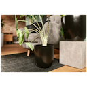 Vorschaubild Wikholm form Design Untersetzer schwarz ⌀ 19/23/28,5 cm