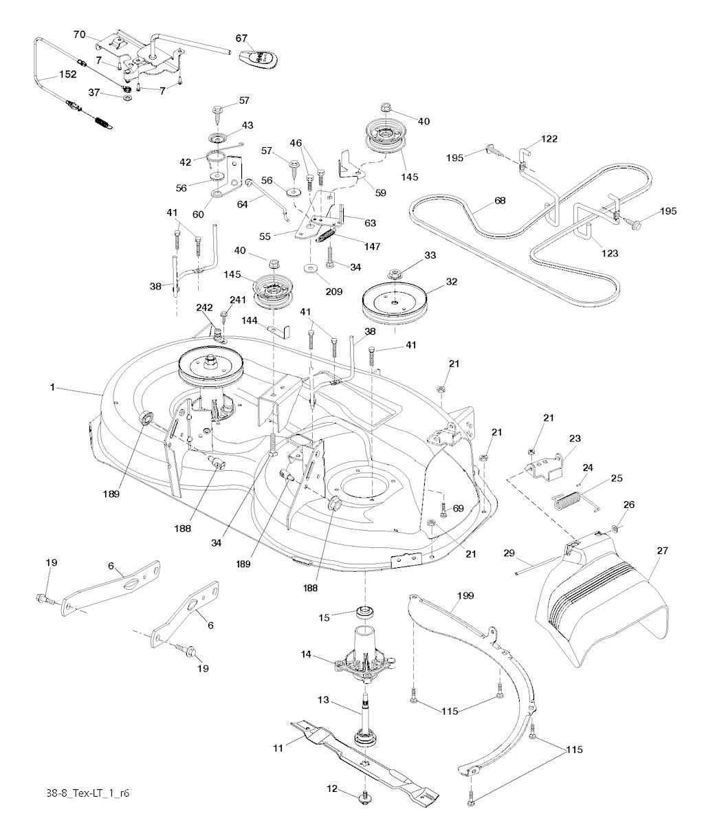 Explosionszeichnung Ersatzteile