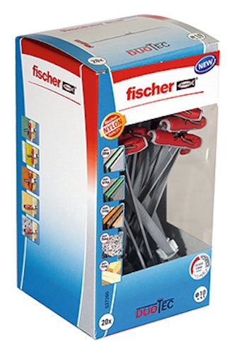 FISCHER Kippdübel Nylon Duotec 10 LD (20 Stück)