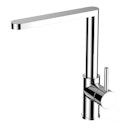 Vorschaubild Wasserhahn Küchenarmatur, SAM, mit 360° schwenkbarem superflachem Auslauf, Verchromt