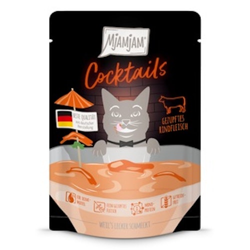 MJAMJAM Cocktails Beutel 20x40g Katzennassfutter