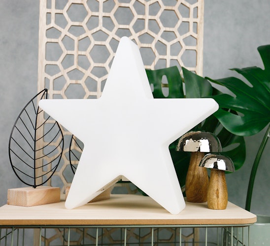 8 seasons design LED-Dekoleuchte Shining Star Ø 30 cm (WW)
