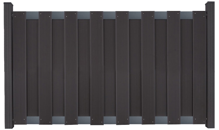 GroJa Fertigzaun Vorgarten 180 x 90 x 3,2 cm