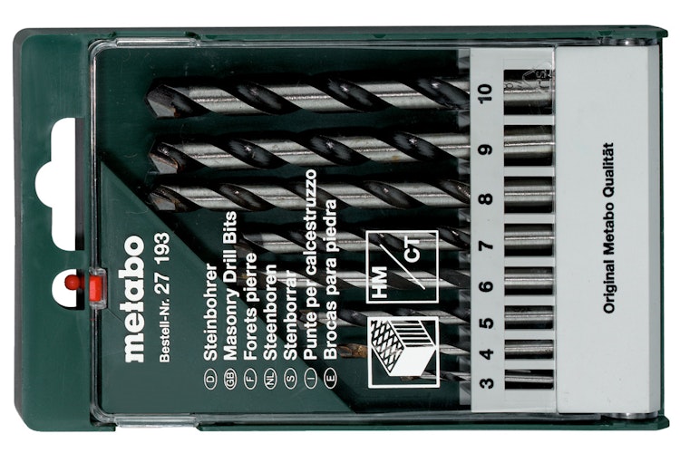 Metabo Steinbohrer-Kassette8-teilig
