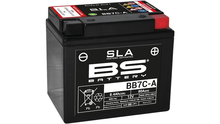 BS-Battery Batterie BS-Battery, SLA, versiegelt, Batterie "YB7C-A" ETN: 507 101 008