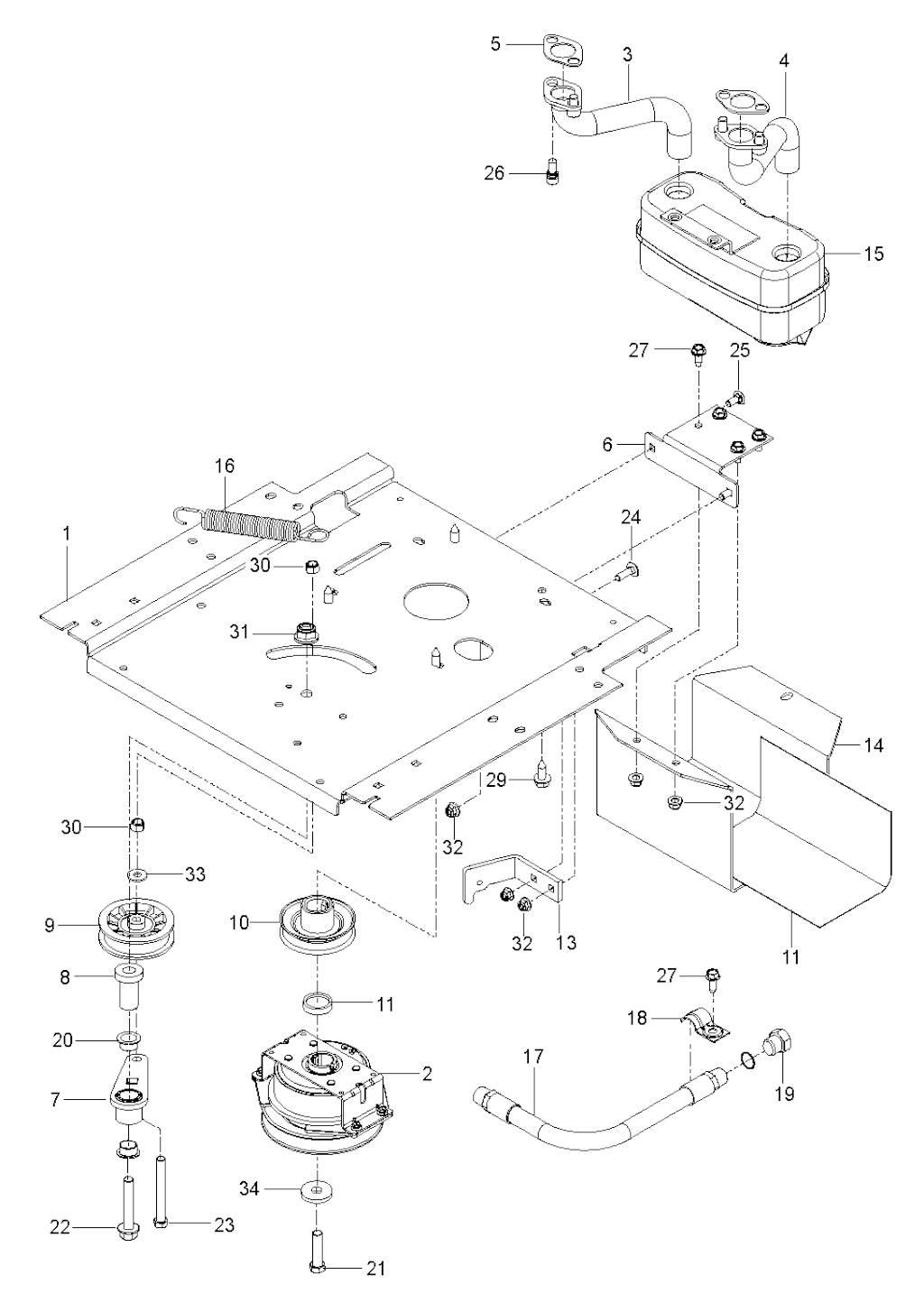 Explosionszeichnung Ersatzteile