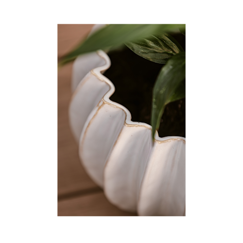 Plant Pot Niilo, weiß