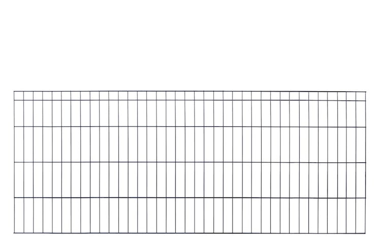 dz Zaunset MICHL 5/4/5 Pfosten VP mit Edelstahlplättchen