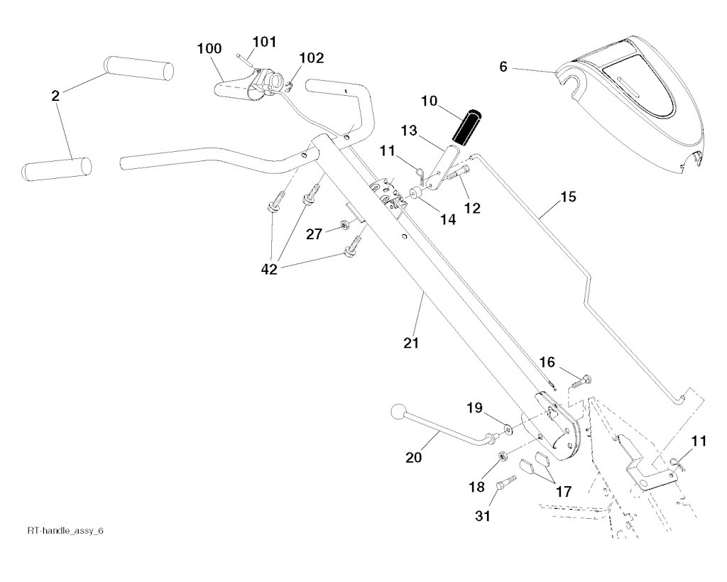 Explosionszeichnung Ersatzteile