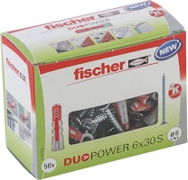 FISCHER Universaldübel Duopower 6x30 S LD