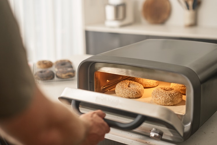 Ooni Pizzaofen VOLT 2 Anthrazit-Grau Elektro für Innenbereich