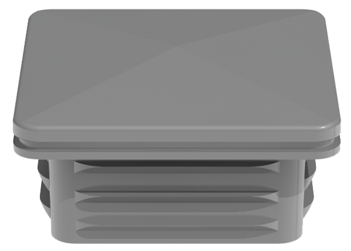 GroJa Ersatz-Pfostenkappe 6 x 6 cm für Alupfosten