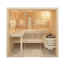 Vorschaubild Infraworld Sauna Solido Glas Complete 212 - 40 mm Multifunktionssauna inkl. 5-teiligem gratis Zubehörset