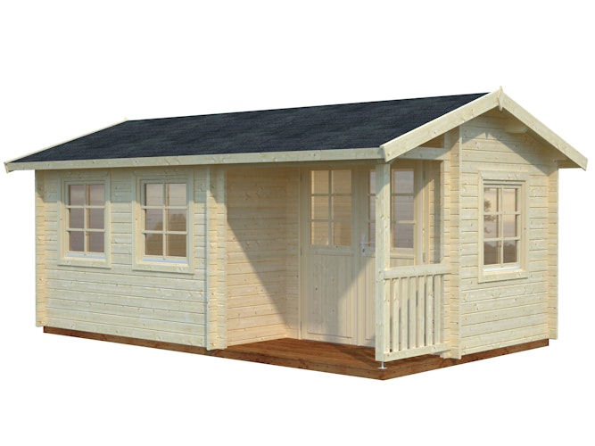 Palmako Gartenhaus Susanna 12,4 m² - 44 mm