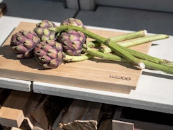 WWOO Schneidebrett aus Eichenholz (40 x 25 cm)