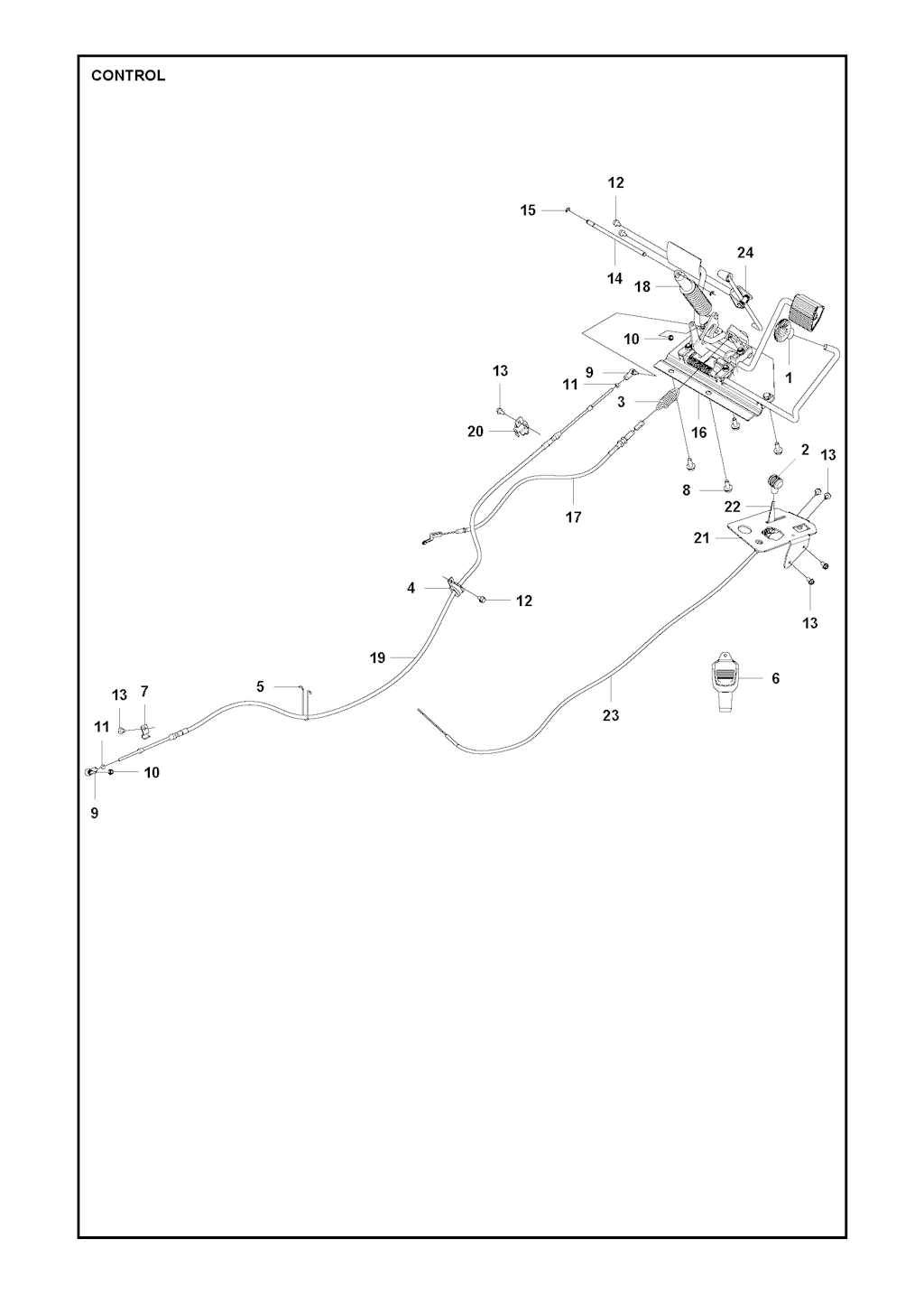 Explosionszeichnung Ersatzteile