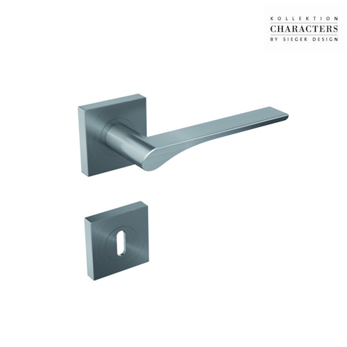 Griffwerk Türgriff LEAF LIGHT K4 SIEGER DESIGN-Edelstahl matt