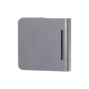 Vorschaubild Griffwerk GATE | DESIGN MANUFAKTUR 1.0 -Edelstahl Optik matt einzelnes Band von 3-tlg. Bandsatz