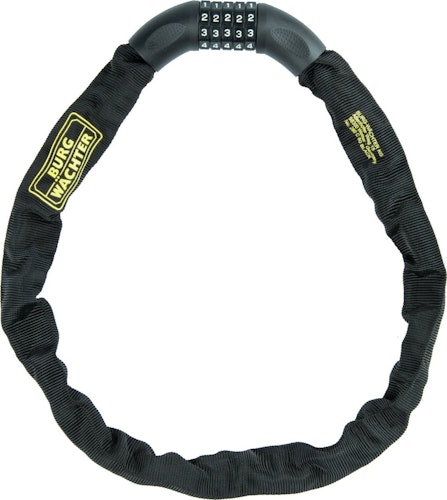 Burg Wächter Zahlen-Kettenschloss 280 C 90 schwarz