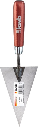 kwb Holl-Pliesterkelle spitz 140mm 923514