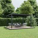 Vorschaubild Ximax Lamellendach Pergola Shade freistehend