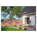 Vorschaubild T&J SKAGEN Sichtschutzzaun Lärche 1800 x 1800 mm