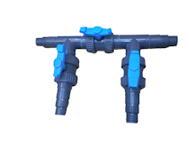 myPOOL Bypass Kugelhahnset für Wärmepumpen/SolarheizungenZubehörbild