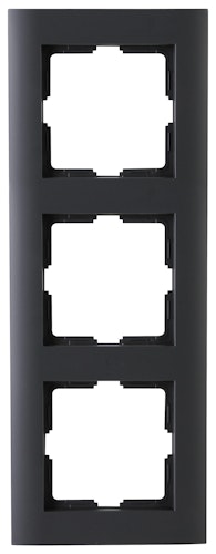 Kopp Abdeckrahmen 3-fach ATHENIS anthrazit