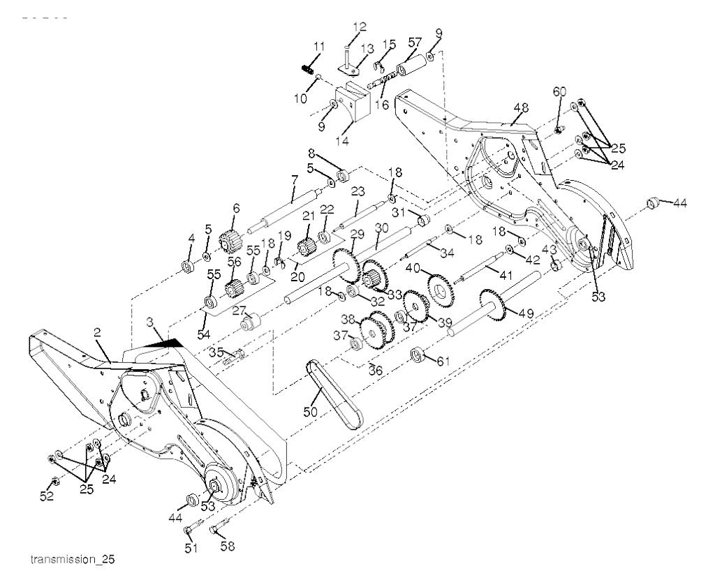 Explosionszeichnung Ersatzteile
