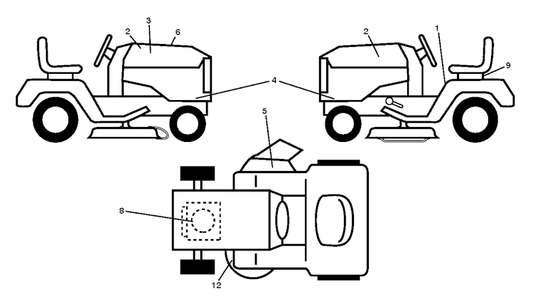 Husqvarna Gartentraktoren LTH18538, 96043017100, 2013-09