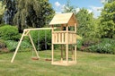 Vorschaubild Akubi Kinderspielturm Lotti inkl. Doppelschaukel