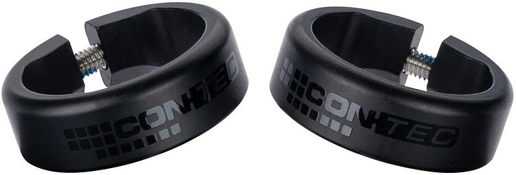 CONTEC Griff-Klemmringe Block Ring schwarz u.a. passend für CONTEC Griffe "Traffic