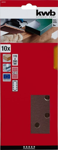 kwb 10Streifen Korund gl 115 K 240 818724