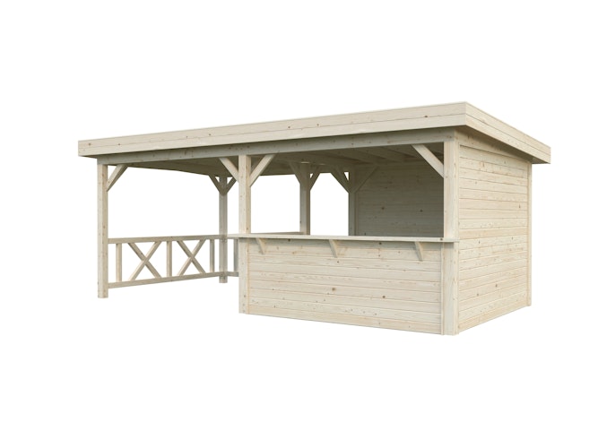 Palmako Carport/Pavillon Connect Lenna 16,6 m² Set 310