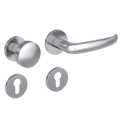 Vorschaubild Griffwerk Wechselgarnitur VAYA 194 ALDA fast2fix Fast2Fix GK3 Rosetten rund Knopf R2 Edelstahl matt R
